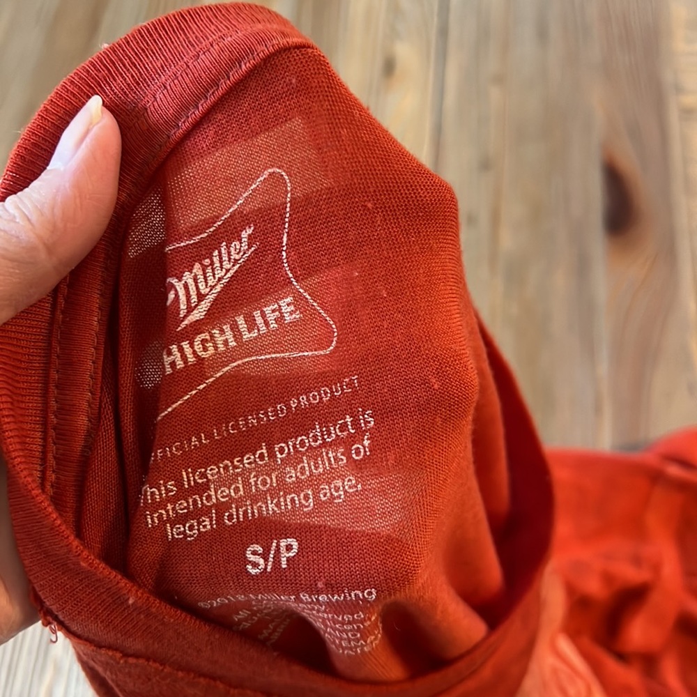 Lucky Miller Life Vintage Design Burnout Tee Shirt - Picture 7 of 7